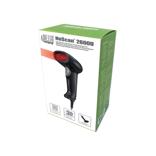 ADESSO TECHNOLOGY 2D Handheld Barcode Scanner