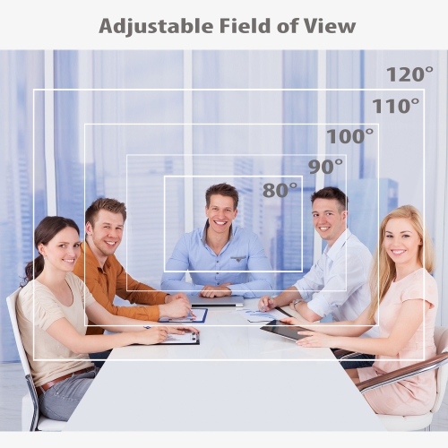 ADESSO TECHNOLOGY 30 fps Fixed Focus 4K Ultra HD Webcam with Dual Microphones