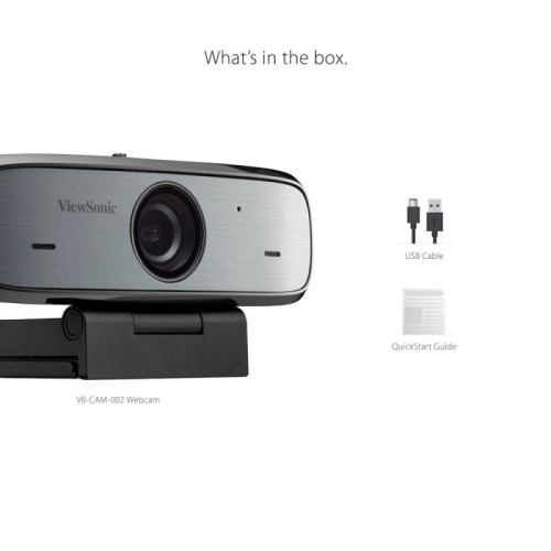 VIEWSONIC 30 fps HD 1080P Webcam