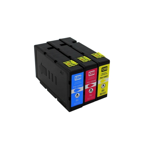 axGear Canon PGI-1200XL Compatible Ink Cartridge High Yield 2Cyan 2Magenta 2Yellow MAXIFY MB2020, MB2120