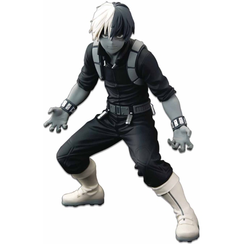 My Hero Academia 8 Inch Static Figure Super Master Stars - Shoto Todoroki B&W