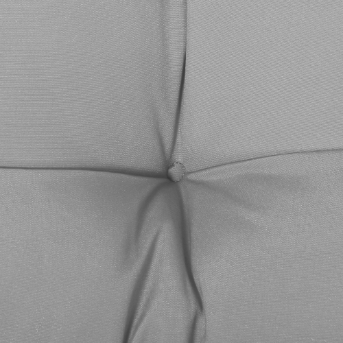 Outsunny – Ensemble de 2 coussins de rechange pour banc de terrasse, coussin de siège pour causeuse d'extérieur à 2 places, 43 x 19 x 3 po, gris