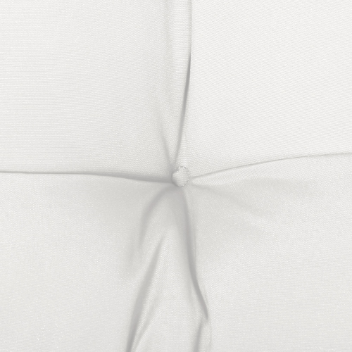 Outsunny Set of 2 Patio Bench Replacement Cushions, 2 Seater Outdoor Loveseat Cushion Seat Pad, 43" x 19" x 3", Cream White