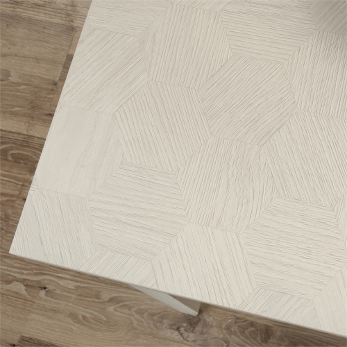 Sauder Larkin Ledge Engineered Wood L-Desk in Glacier Oak Finish