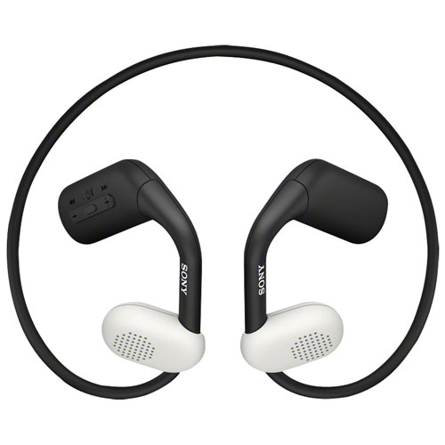 Écouteurs sans fil au design ouvert Float Run de Sony - Noir