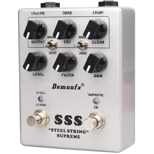 Demonfx SSS Steel String Supreme Guitar Effect Pedal