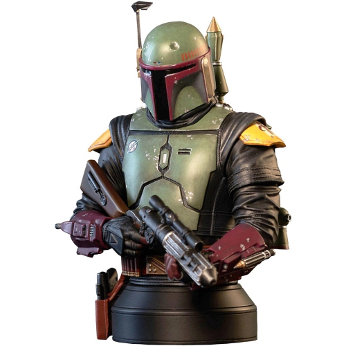 Star Wars The Book Of Boba Fett 6 Inch Bust Statue 1 6 Scale Boba Fett Best Buy Canada