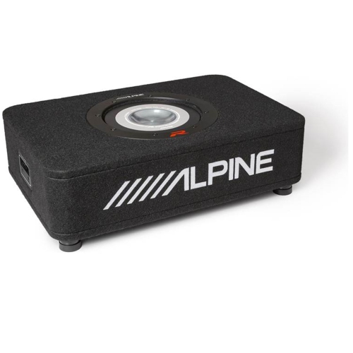 Alpine RS-SB10 Single 10” R-Series Shallow Preloaded Subwoofer Enclosure