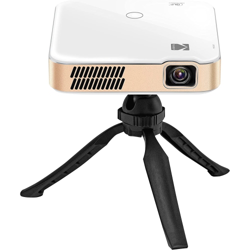 Kodak Luma 400 Mini Pico Projector, Portable HD Projector with Wi-Fi, Bluetooth, HDMI & USB – White