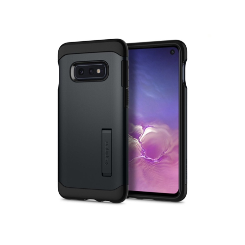 Étui Slim Armor de Spigen pour Galaxy S10 Lite de Samsung - Ardoise métallique
