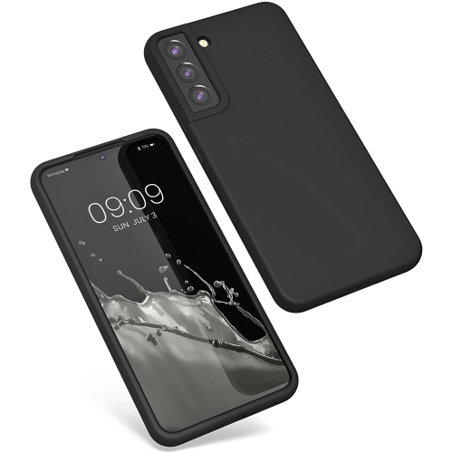 【CSmart】 Étui Coque arrière souple en gelée de silicone TPU mince pour Samsung Galaxy S23, noir