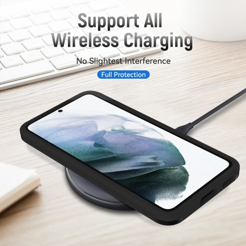 【CSmart】 Étui Coque rigide pour pare-chocs en caoutchouc résistant à deux couches pour Samsung Galaxy S23,Sarcelle