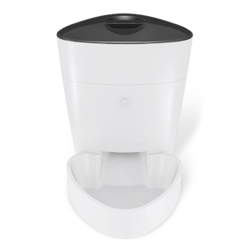 Wenhome Pet Feeder 4L, Wi-Fi Enabled Cat Dog Feeder Pet Dry Food, Health Record, Large Capacity, Dual Power, Quick Setting, Timed Dispensing,