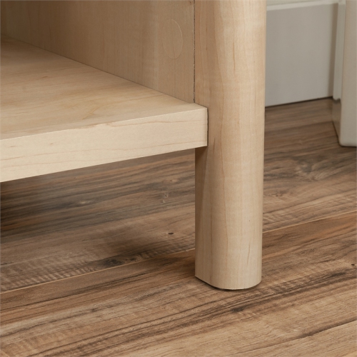 Sauder Whitaker Point Engineered Wood 5-Shelf Bookcase in Natural Maple Finish