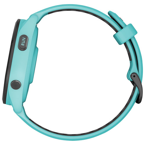 Garmin Forerunner 265 46mm Bluetooth Running Smartwatch - Aqua/Black