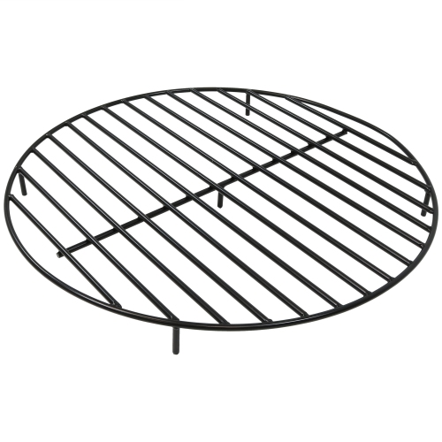 SUNNYDAZE DECOR  Sunnydaze 36 In Steel Round Outdoor Fire Pit Grate With Heat Resistance Great quality