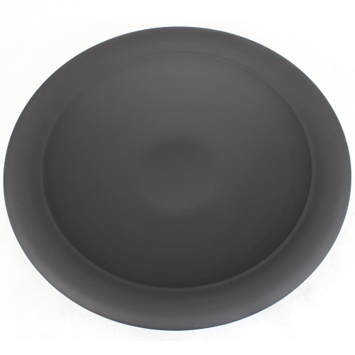 Brasero de rechange en acier Classic Elegance 39 po de Sunnydaze - Noir