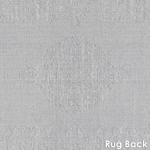 Sunnydaze Parisian Paradise Indoor Area Rug - Ash - 5 ft x 7 ft