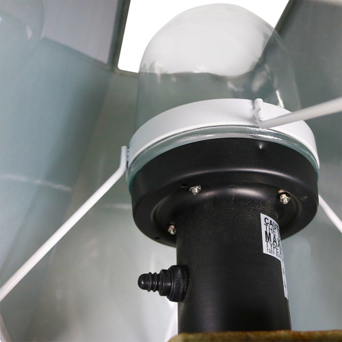 Sunnydaze 24 in Indoor/Outdoor Natural Slate Neutral Table Lamp - Set of 2