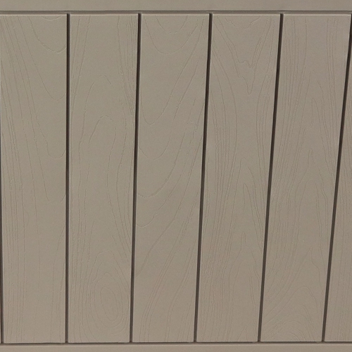 Sunnydaze 32 gal Faux Wood Plastic Outdoor Storage Box - Driftwood