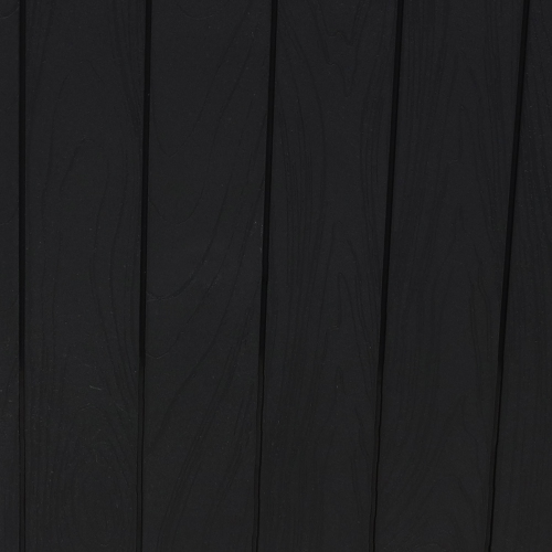 Sunnydaze 32 gal Faux Wood Plastic Outdoor Storage Box - Phantom Gray