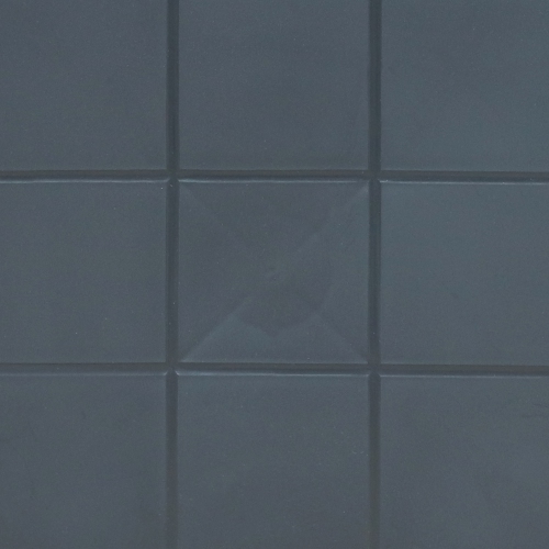 Sunnydaze 18.5 in Plastic Square Patio Side Table - Gray - Set of 4