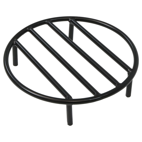 Sunnydaze 12 in Steel Round Outdoor Fire Pit Grate with Heat Resistance