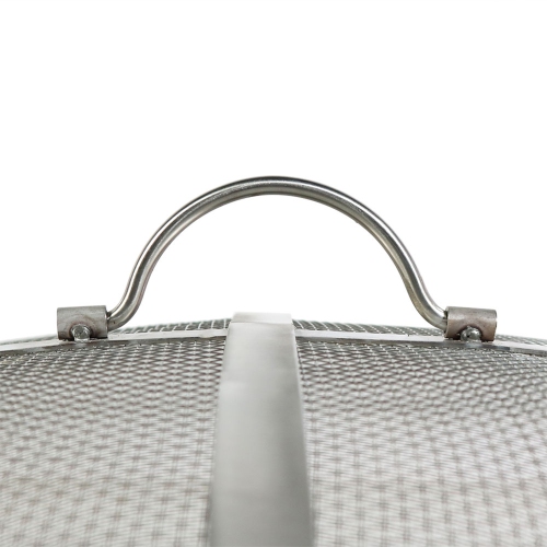 Sunnydaze 40 in Round Stainless Steel Fire Pit Spark Screen