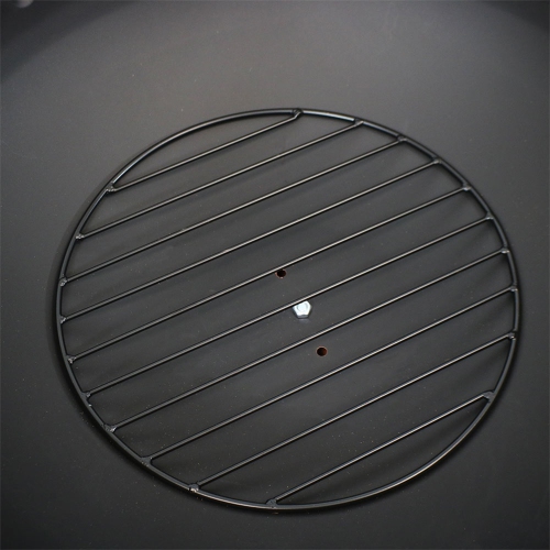 Sunnydaze 30 in Royal Cauldron Steel Fire Pit with Spark Screen - Copper