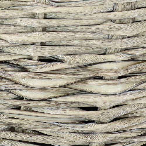 Sunnydaze Polyrattan Hanging Over-the-Rail Tri-Planter and Liner - Frost