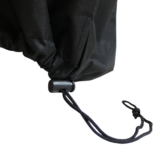 Housse de support en bois de chauffage Sunnydaze - Noir - 5 pieds