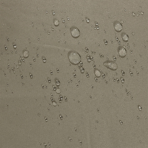 Sunnydaze 48 in Heavy-Duty Polyester Round Outdoor Fire Pit Cover - Khaki