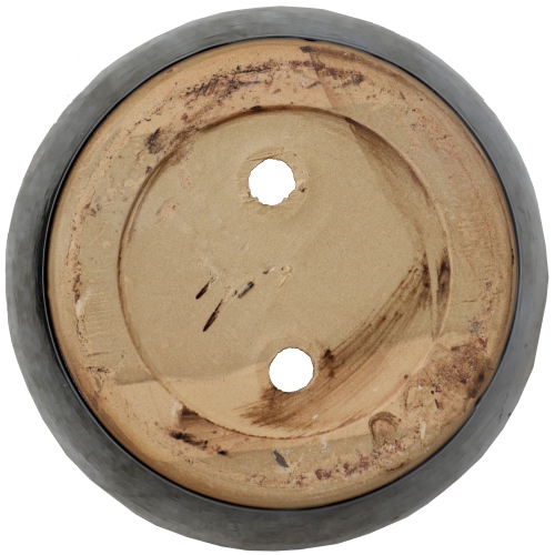 Sunnydaze Captivating Vista Ceramic Planter - 11.5" - Obsidian - Set of 2