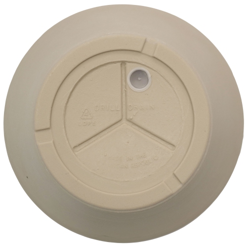 Sunnydaze 16 in Walter Polyresin Planter with UV-Resistance - Beige