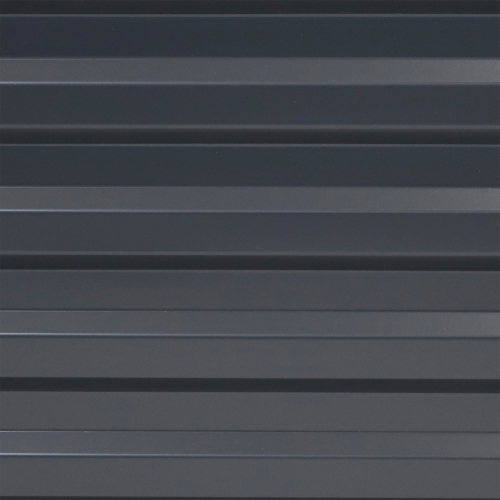 Sunnydaze Galvalume Steel Rectangle Raised Garden Bed - Dark Gray - 62.5 in