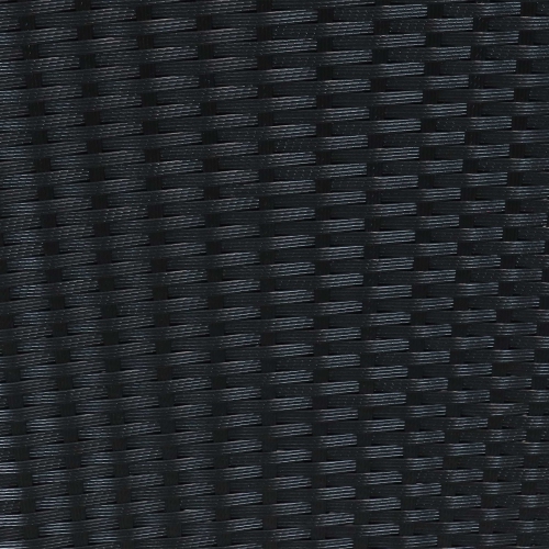 Sunnydaze Polyrattan Tall Square Planter - 9 in, 11.5 in, 15 in - Set of 3