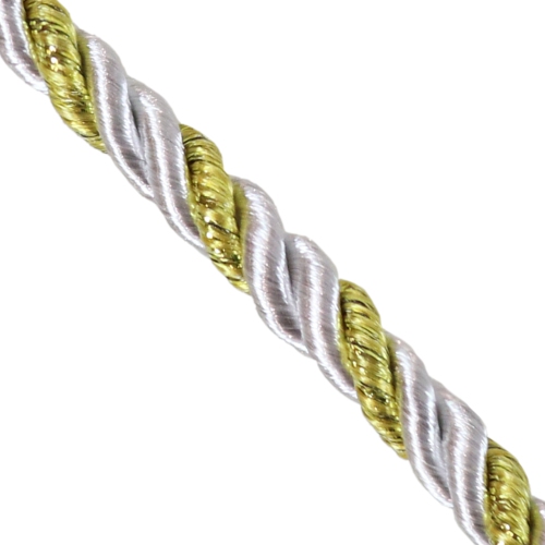 Sunnydaze Indoor/Outdoor Rope Curtain Tiebacks - Gold - Set of 2