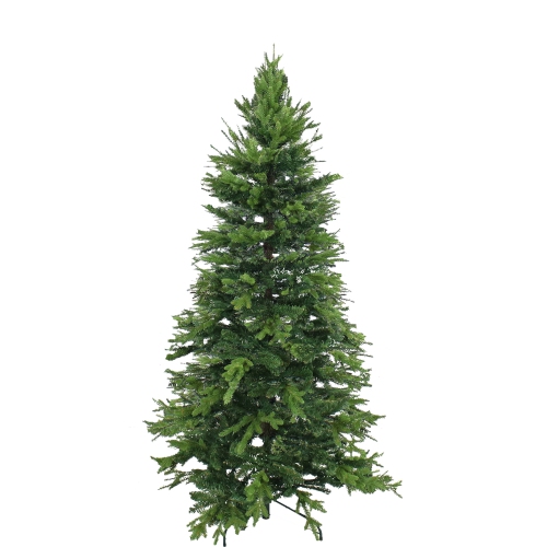 Sunnydaze Slim and Stately Indoor Unlit Artificial Christmas Tree - 6 ft