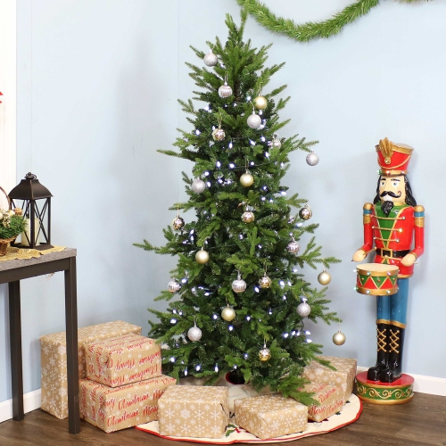 Sunnydaze Slim and Stately Indoor Unlit Artificial Christmas Tree - 6 ft