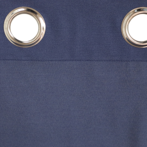 Sunnydaze Modern Outdoor Curtain Panel - Blue - 52 in x 96 in - Set of 2