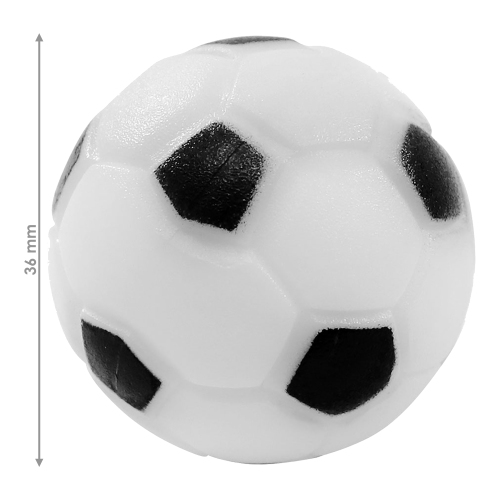 Sunnydaze 36 mm ABS Standard Foosball Table Replacement Balls - 12-Pack