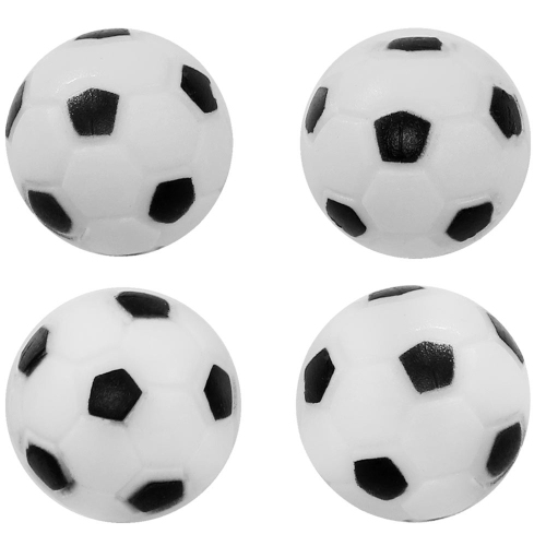 Boules de remplacement de la table Sunnydaze Foosball - 36 mm, format standard - paquet de 4