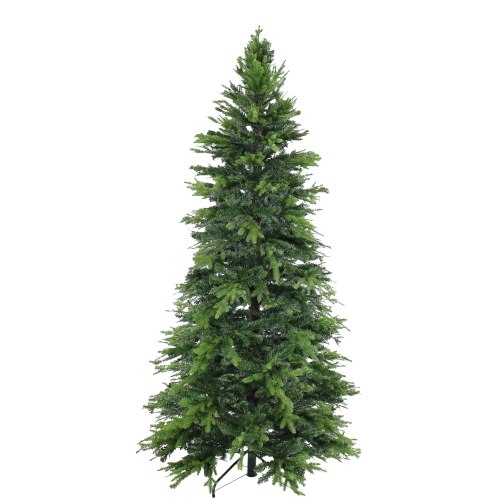 Sunnydaze Slim and Stately Indoor Unlit Artificial Christmas Tree - 7 ft