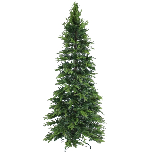 SUNNYDAZE DECOR  Sunnydaze Slim And Stately Indoor Unlit Artificial Christmas Tree - 8 Ft