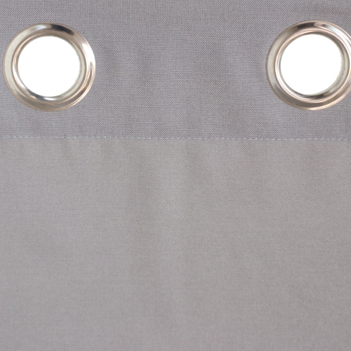 Sunnydaze Simple Outdoor Curtain Panel - Gray - 52 in x 84 in