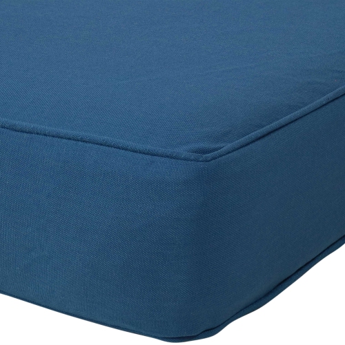 Sunnydaze Indoor/Outdoor Polyester Back and Seat Cushions - Blue