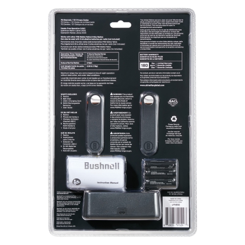 Bushnell Adventure 68KM Floating Two Way Radios - Waterproof IP67 Marine FRS 2 Watt Long Range Rechargeable Walkie Talkie, 2 Pack | LPX650