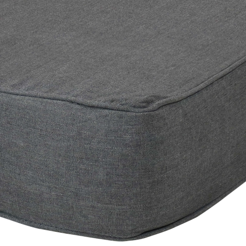 Sunnydaze Indoor/Outdoor Polyester Back and Seat Cushions - Gray
