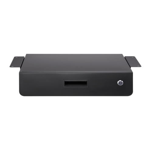 Boost Industries UDD48 Space Saving Office Under Desk Sliding Pull-Out Drawer with Key Lock - 18" Wide
