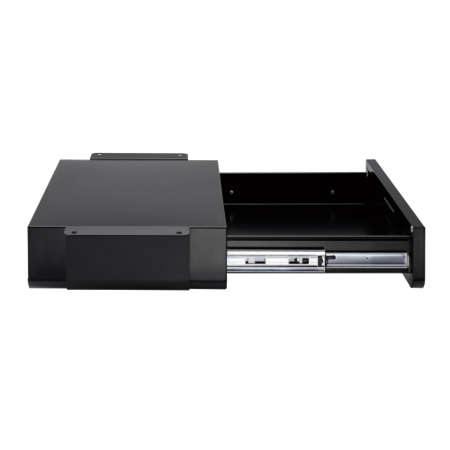 Boost Industries UDD48 Space Saving Office Under Desk Sliding Pull-Out Drawer with Key Lock - 18" Wide
